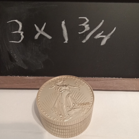 BULOVA STANDING LADY LIBERTY CLOCK - Picture 5 of 5